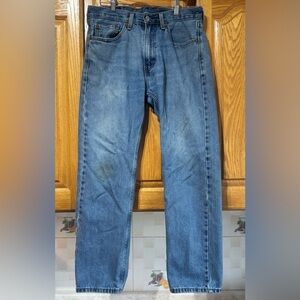 Levi's 505 Red Tab Straight Fit Jeans 32x30